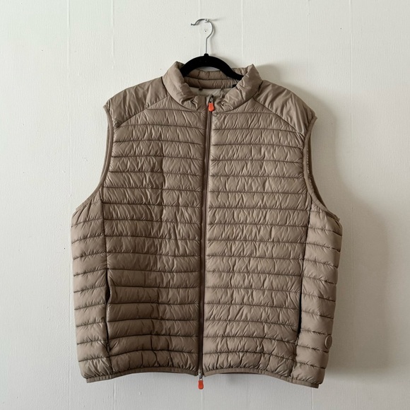 Save the Duck Men’s Bodywarmer Down Vest in Adamus Grey - Picture 3 of 9